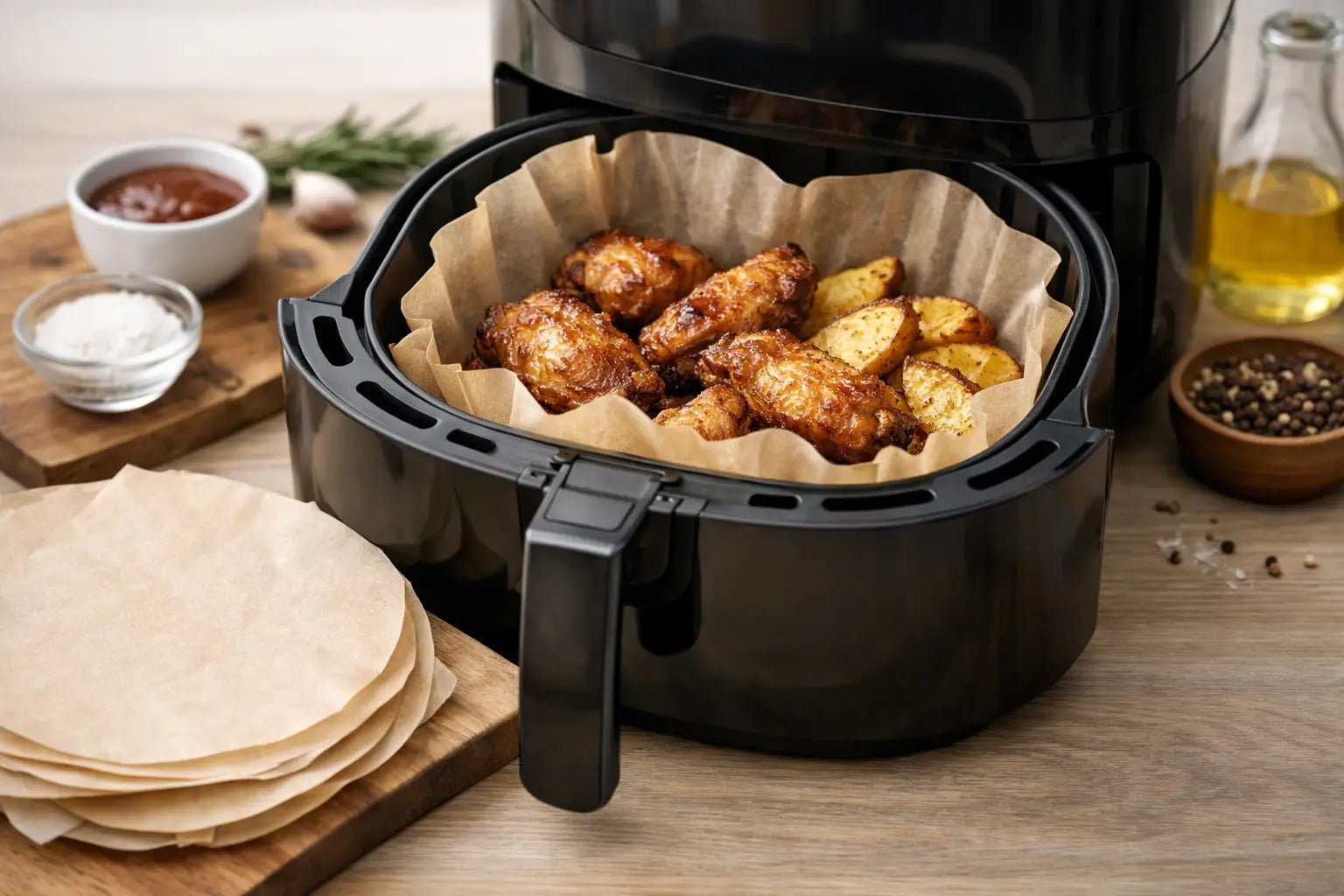 Airfryer bakpapier gebruiken: zo doe je dat - Seprio