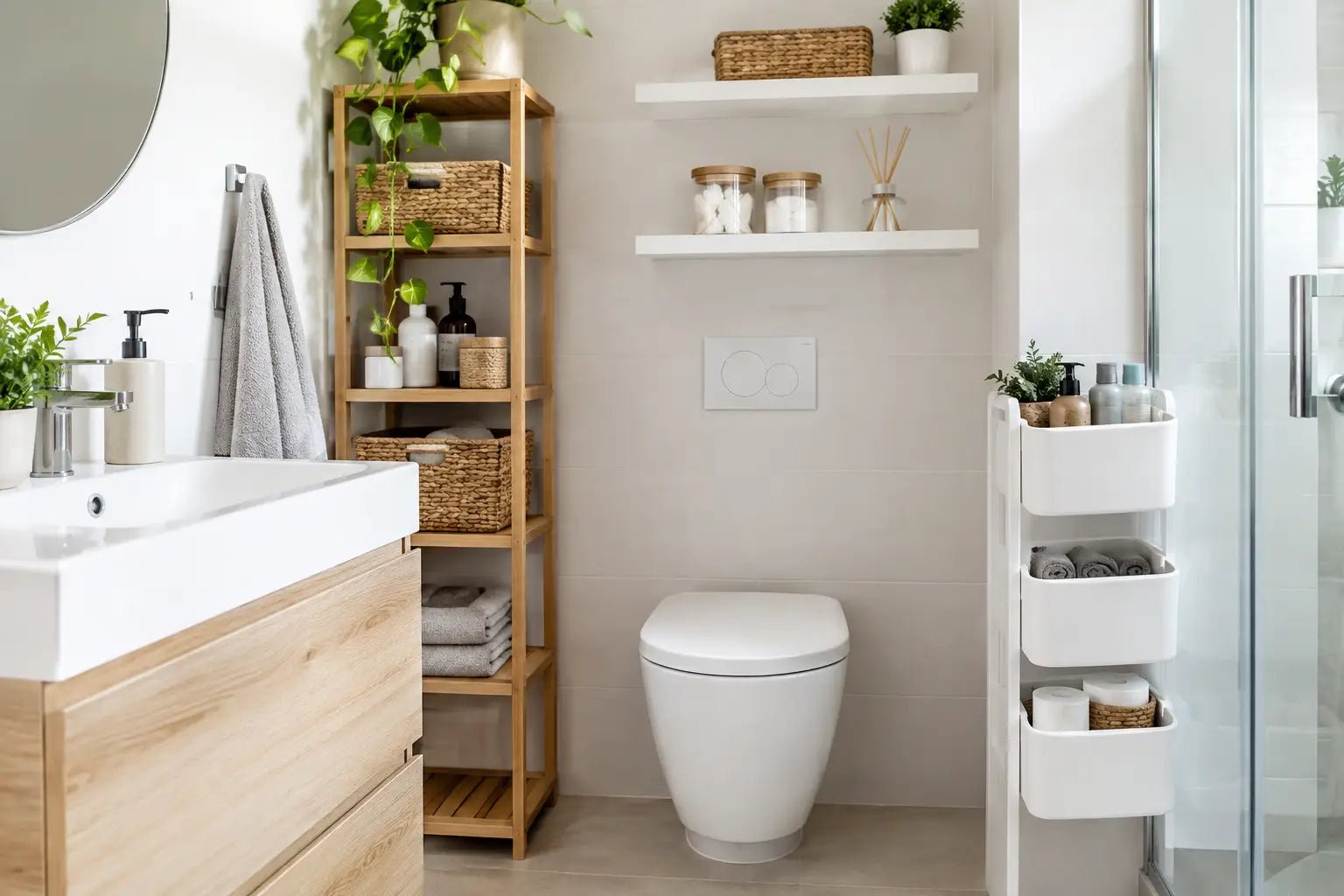 De 8 beste opbergers voor kleine badkamer - Seprio