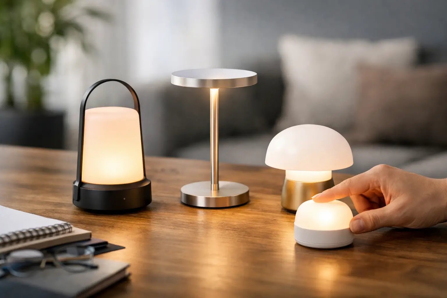 Draadloze tafellamp kiezen: 8 slimme tips - Seprio