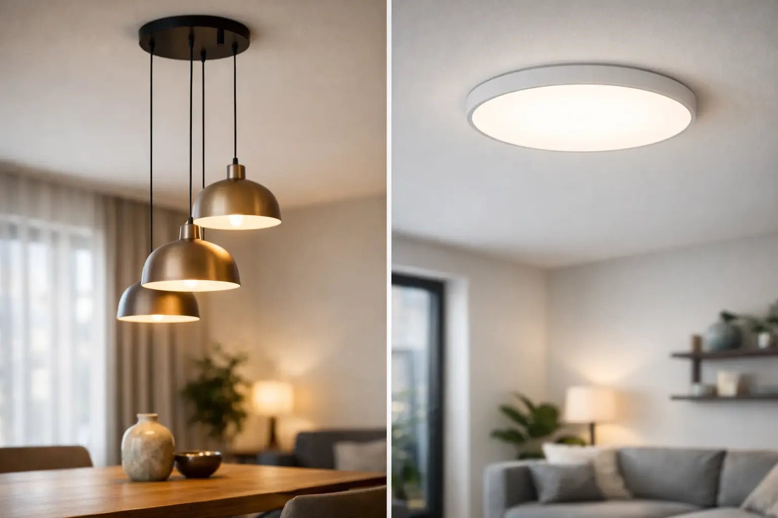 Hanglamp of plafonniere? Zo kies je goed - Seprio