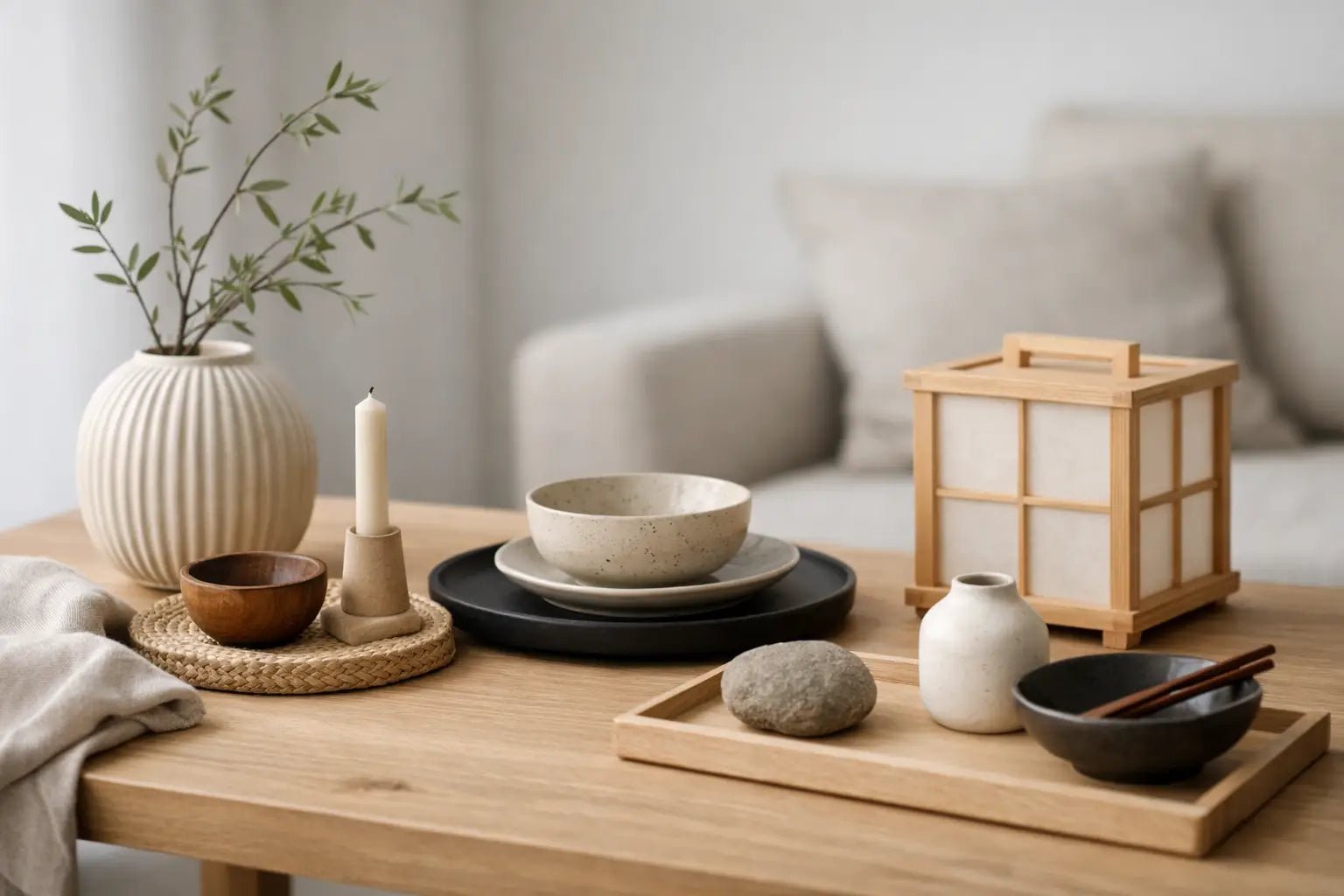 Japandi woonaccessoires combineren tips - Seprio