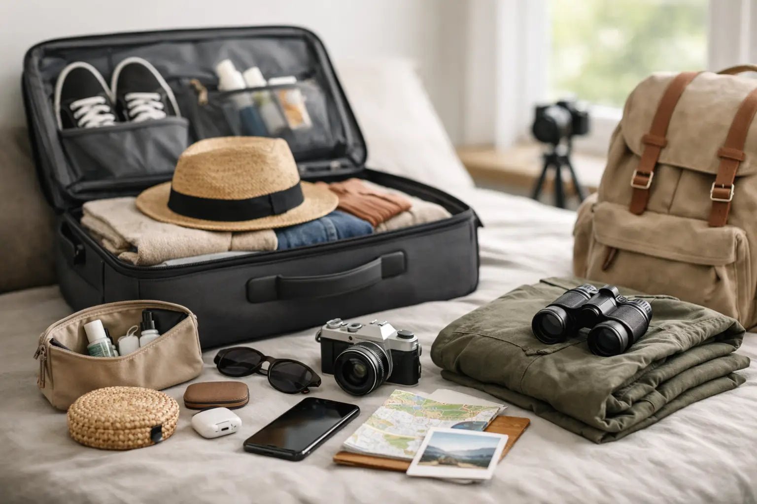 Wat neem je mee op een weekendtrip? Pak slim in - Seprio