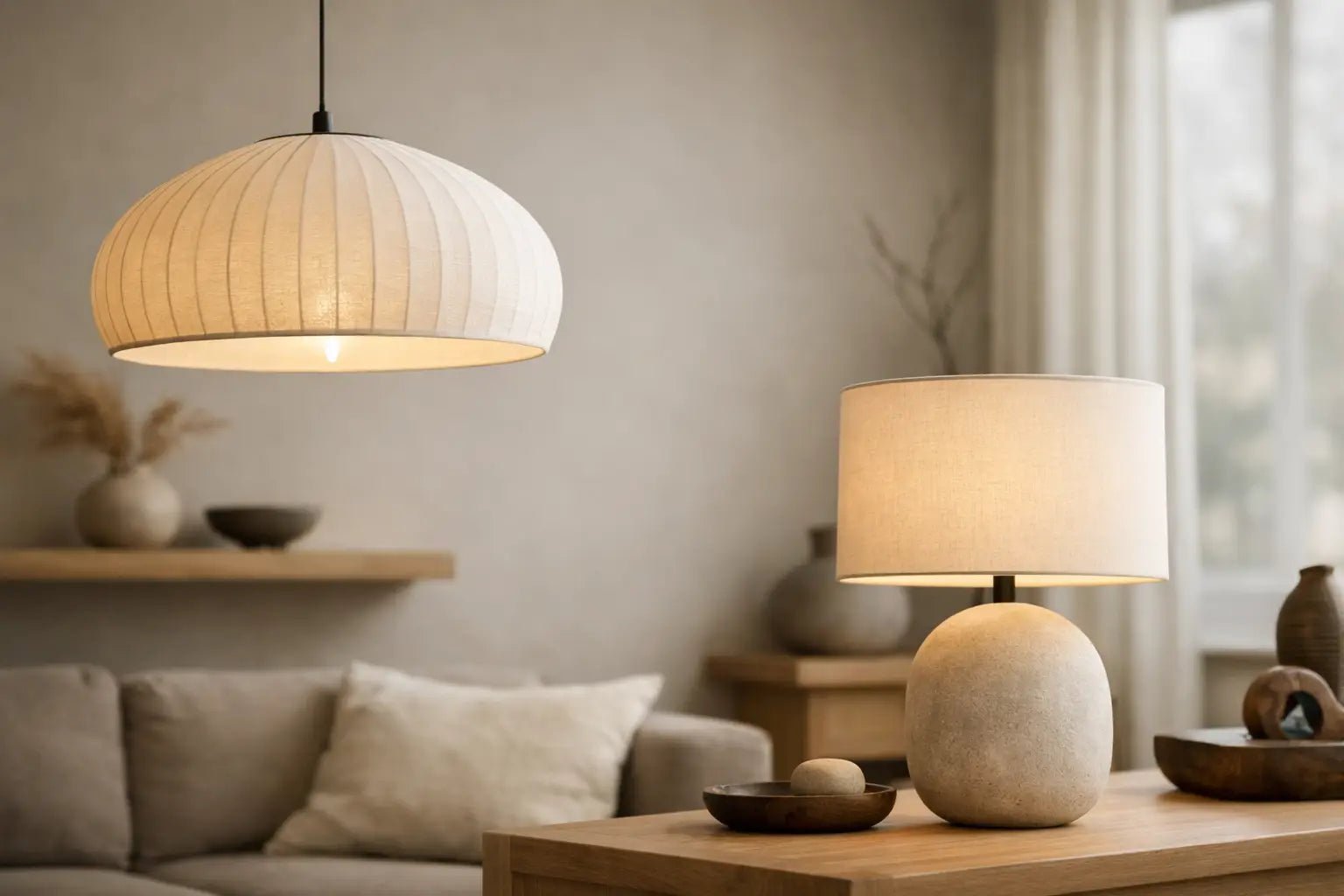 Welke lamp past bij japandi in huis? - Seprio