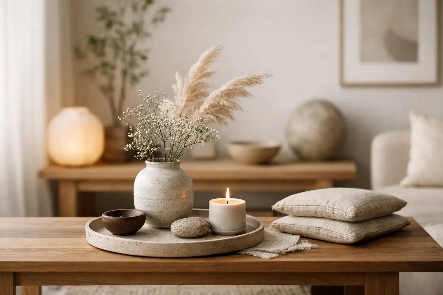 Woonaccessoires Japandi voor rust in huis - Seprio