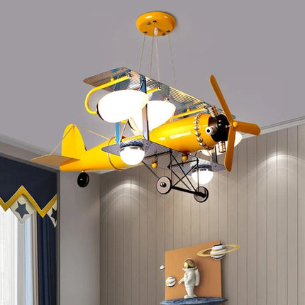 Plafondlamp Vliegtuig - Kinderkamer - LED - Vliegtuig Lamp
