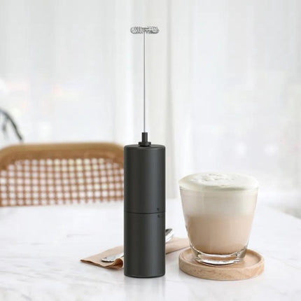 Elektrischer Milchaufschäumer - Manuell - Batteriebetrieben - Für Cappuccino, Frappé und Kaffee