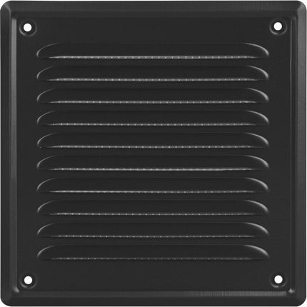 Ventilatierooster - Vierkant ontwerp - Inclusief gaas