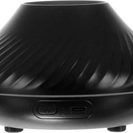 Ruhhy - Aroma Diffuser - Incl. 3 Oliën - 130 ml - Zwart