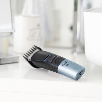 IDEAL - Kabelloser Haarschneider für Herren - Wiederaufladbar - USB wiederaufladbar - Schwarz