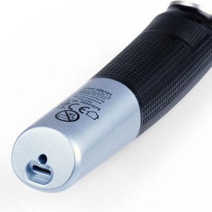 IDEAL - Kabelloser Haarschneider für Herren - Wiederaufladbar - USB wiederaufladbar - Schwarz