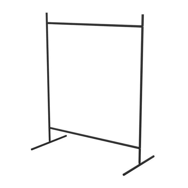 KAIA Design Kledingrek Square - 127x104x50 CM - Zwart