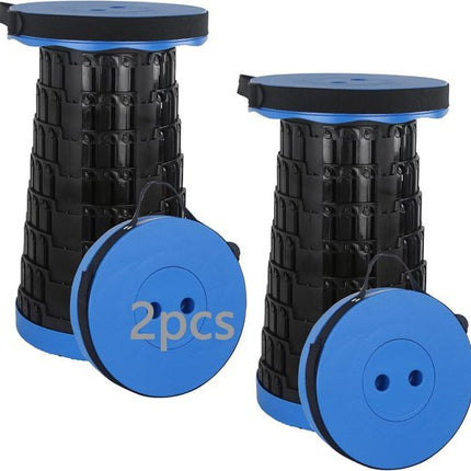 2x Telescopische Krukken Opvouwbaar - Draagbaar & Inklapbaar voor Camping, Tuin & Outdoor - Max. 210 kg - Seprio