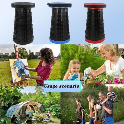 2x Telescopische Krukken Opvouwbaar - Draagbaar & Inklapbaar voor Camping, Tuin & Outdoor - Max. 210 kg - Seprio