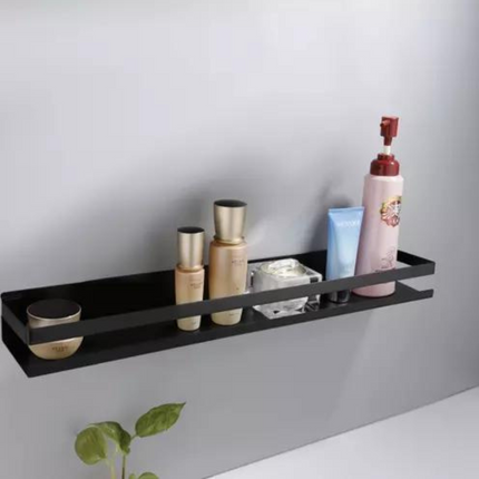 KAIA Kruidenrek - Keukenrek - Wandplank voor Keuken - RVS - Zwart