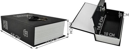 Malatec Kluis Verborgen in Boek - Discrete Veilige Opbergplek - 18cm x 11,5cm