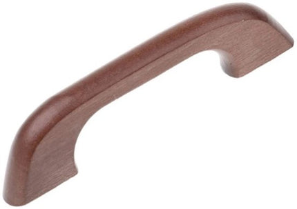 Griff - Holz - Walnuss - Braun - 10er Set - 100 mm - Japandi