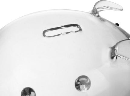 Sparschwein aus Glas – Erwachsene und Kinder – Groß – Sparschwein-Spardose – Glas