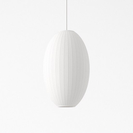 Kadirelli - Hanglamp – Plafonniere Plafondlamp – Scandinavisch – Japandi Hang Lamp – Wabi Sabi – Wit – Slaapkamer Lamp – Hanglamp Eetkamer – Stof