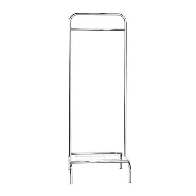 KAIA Design Kledingrek Single Small - 132x47x46 CM - Zilver
