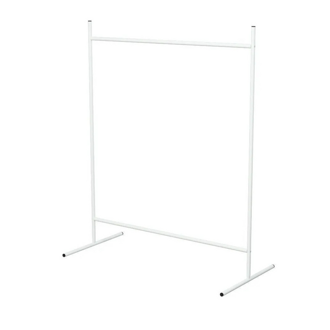 KAIA Design Kledingrek Square - 127x104x50 CM - Wit