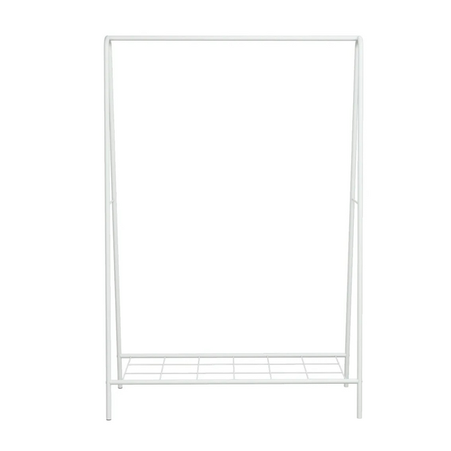 KAIA Design Kledingrek Oval - Metaal - 150x40x104 CM - Wit