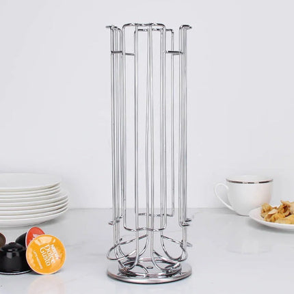 Dolce Gusto Capsulehouder - 360° draaibaar - 32 Cups - Cuphouder - Koffiecups Houder - Zilver