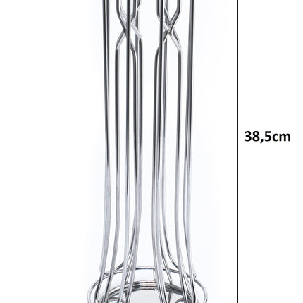 Nespresso Capsulehouder - 360° draaibaar - 40 Cups - Cuphouder - Koffiecups Houder - Zilver