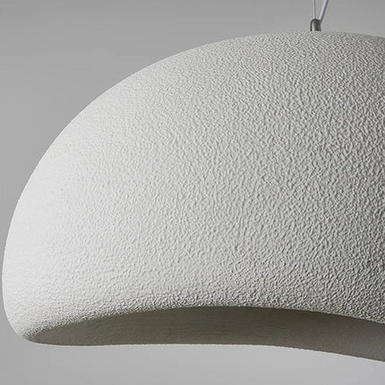 Kadirelli - Hanglamp – Plafonniere Plafondlamp – Wabi Sabi – Japandi Hang Lamp – 40 CM – Wit – Slaapkamer Lamp – Hanglamp Eetkamer