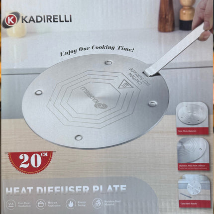 Inductie Adapterplaat - Afneembaar Handvat - Inductie Beschermer