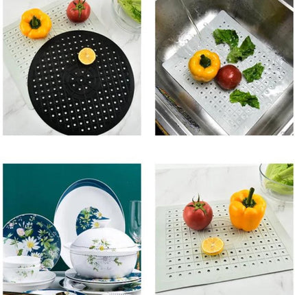 Gootsteenmat Siliconen - Gootsteen Mat - Spoelbakmat - Wasbak Matje - Vaatvriendelijk