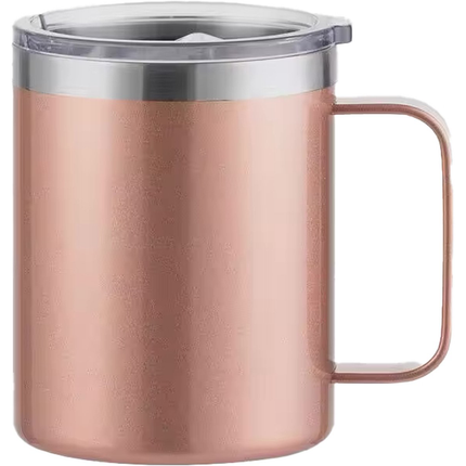 Doppelwandiger Kaffeebecher - 350 ml - Edelstahlbecher - Isolierbecher - Hitzebeständig