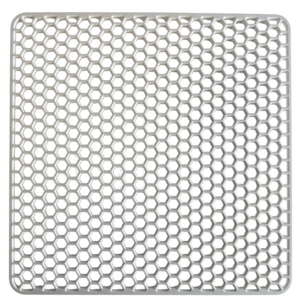MONOO Gootsteenmat - Hexagon Patroon - Siliconen - BPA-Vrij - Extra Dik