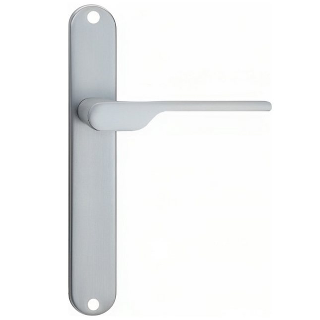 Kuchinox deurklink - Geborsteld zilver - Aluminium