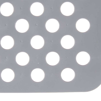 Set van 3 Gootsteenmatten – Vierkant 28x31 cm – Wit, Grijs en Zwart - PVC