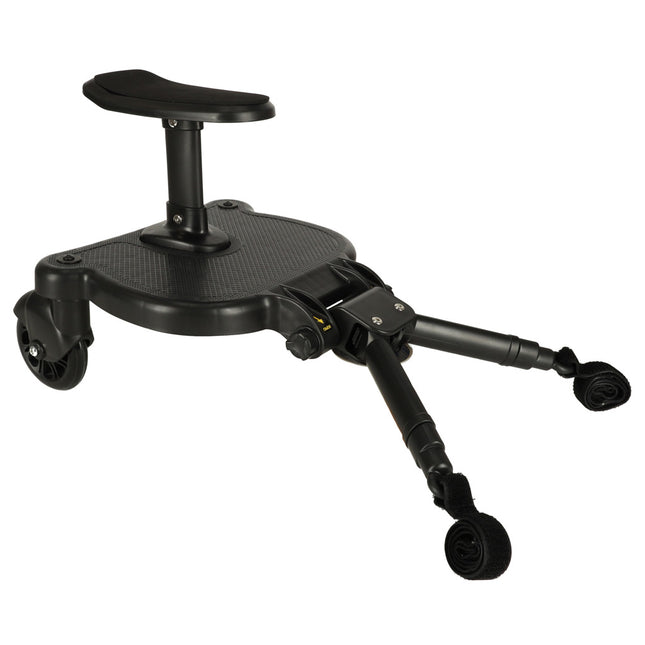 Universele Meerijdplank - Meerijdplankje Kinderwagen - Geschikt voor o.a. Joolz, EasyWalker, Dubatti en Bugaboo - Zitje Kinderwagen & Buggy