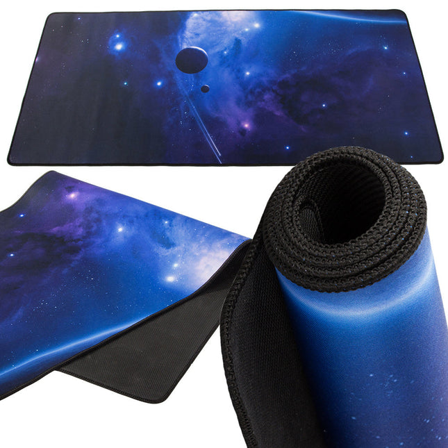 Gaming Muismat - Cosmos Stars - 90x40cm - XXL Mousepad - Antislip Desktop Mat voor Bureau