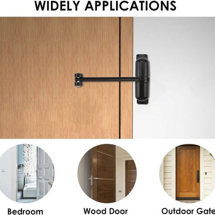 Automatische Veiligheidslente Deur Dichter voor Interne en Externe Deuren - Tuin, Poorten, Schuurdeuren - Seprio