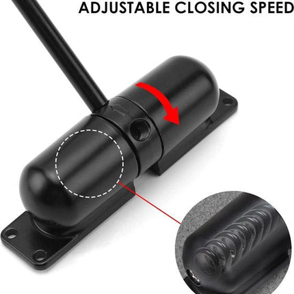 Automatische Veiligheidslente Deur Dichter voor Interne en Externe Deuren - Tuin, Poorten, Schuurdeuren - Seprio