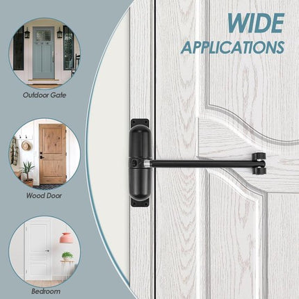 Automatische Veiligheidslente Deur Dichter voor Interne en Externe Deuren - Tuin, Poorten, Schuurdeuren - Seprio