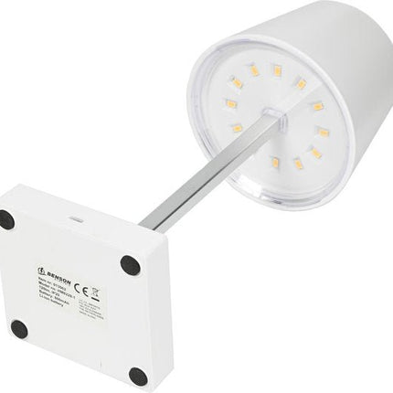 Benson Dimbare LED tafellamp - touch bediening - kleurenmix - 8,5 x 8,5 x 26 cm - Seprio