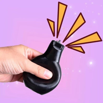 Benson Knijpfluit / Handfluit met Koord – Zwart – Compact kunststof fluitje - Seprio
