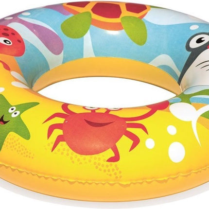 Bestway - Kinderzwembad - 122 cm - Rond - Met Bal en Zwemring - Seprio