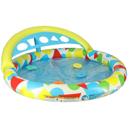 Bestway - Opblaasbaar Peuter Zwembad met Vormpjes Sorteerder - 120 cm Rond - Seprio