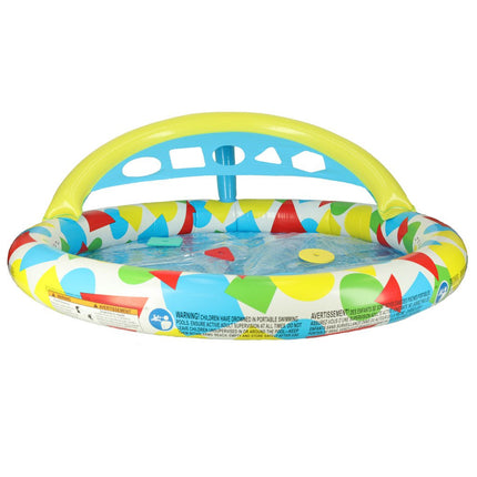 Bestway - Opblaasbaar Peuter Zwembad met Vormpjes Sorteerder - 120 cm Rond - Seprio