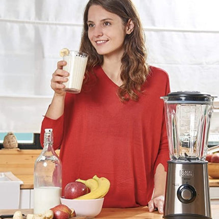 Black & Decker BXJB800E Blender - 1,5 liter - 800 Watt - Blender & Smoothie maker - Zwart - Seprio