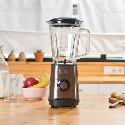 Black & Decker BXJB800E Blender - 1,5 liter - 800 Watt - Blender & Smoothie maker - Zwart - Seprio