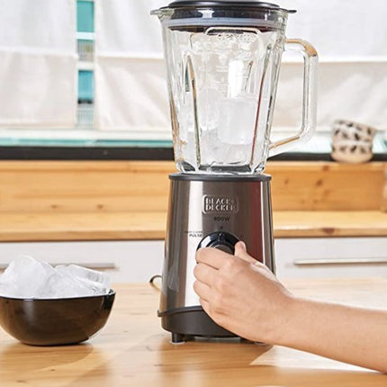 Black & Decker BXJB800E Blender - 1,5 liter - 800 Watt - Blender & Smoothie maker - Zwart - Seprio