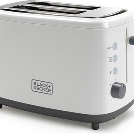 Black & Decker BXTO820E broodrooster 2 snede(n) 820 W Wit - Seprio