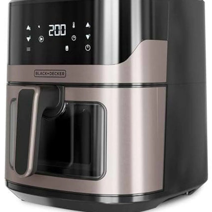 BLACK+DECKER - Airfyer - 6,5L - Vrijstaand - 1600W - Zwart/Grijs - Seprio