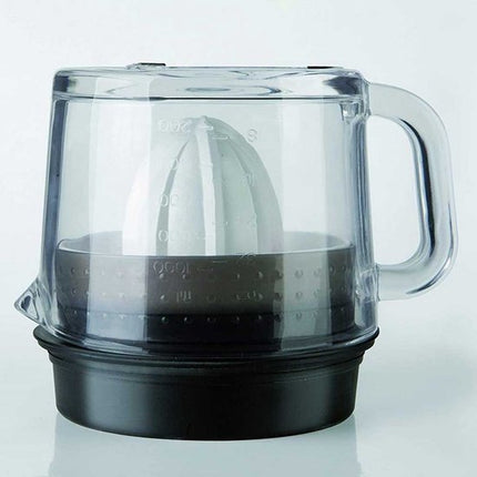BLACK+DECKER - Automatische Citruspers 30W | Glazen Kom 1L | Dubbele Rotatierichting | Pulpregelaar | Verwijderbare Kegels | Vaatwasmachinebestendig | Compact Opbergsysteem - Seprio
